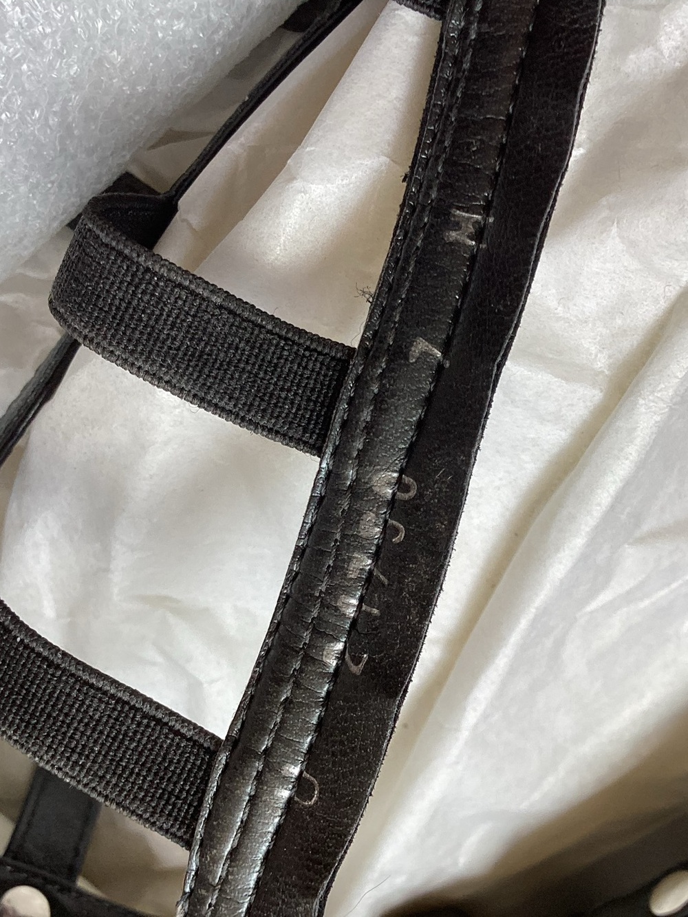 Stuart Weitzman tall leather gladiator sandals - Picture 3 of 6